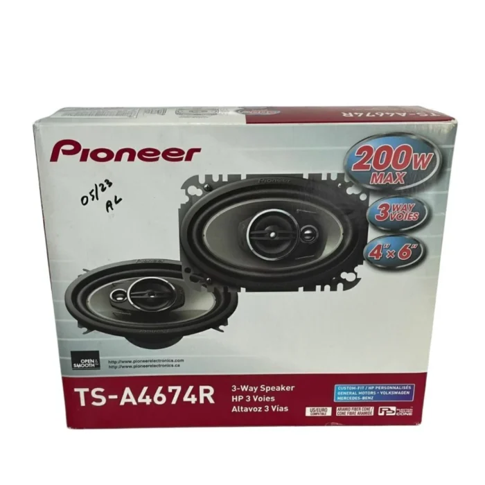 Cornetas Pioneer 4X6" / TS-A4674R / 200W - Imagen 4