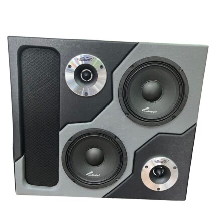Cajón Turbo con bajo DS18 10" + Medios + Balas