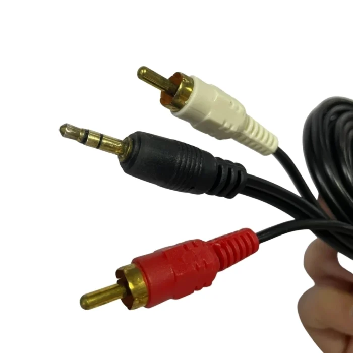Cable Auxiliar Stereo a RCA. 1.5m - Imagen 1