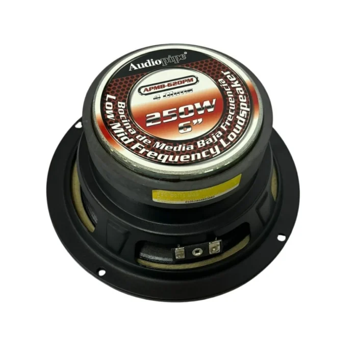 Medio Audiopipe 6" / APMB-620PM / 250W - Imagen 1