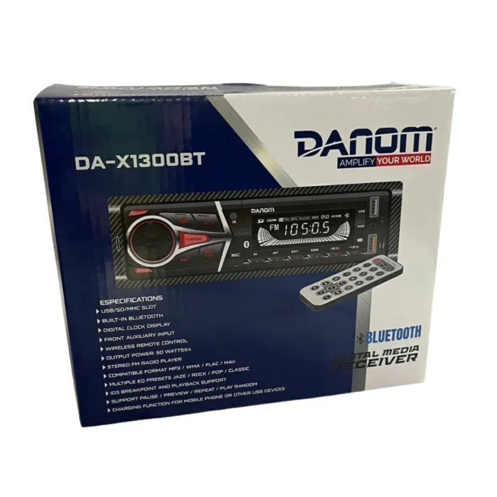 Reproductor Danom / DAX-1300 BT - 1 din - Imagen 3
