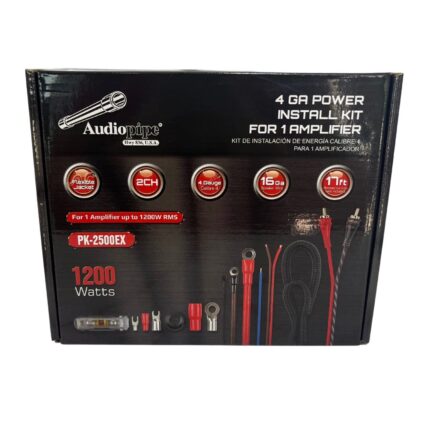 Kit de Cable #4 Audiopipe