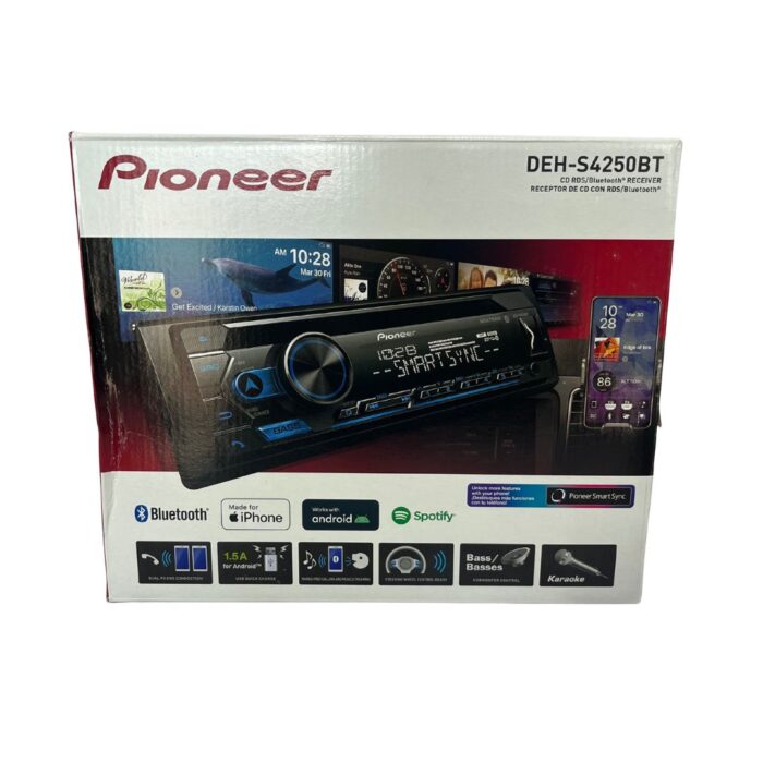 Reproductor Pioneer con Subwoofer / DEHS4250BT - Imagen 3